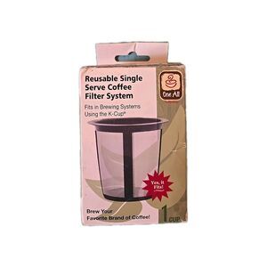 One All MEDELCO 2-RK101-CB-6 1-Cup Universal K-Cup Filter New In Open Box Coffee